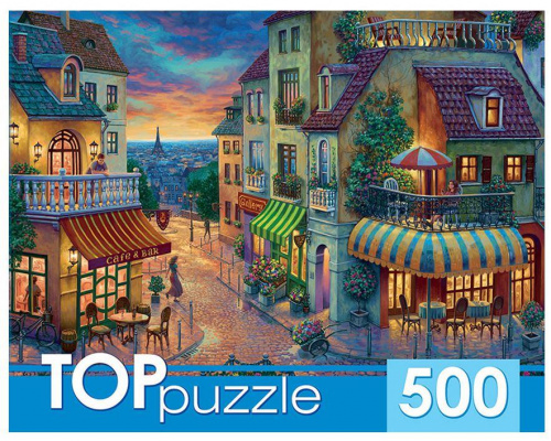 картинка мозаика toppuzzle пазлы 500 элементов. хтп500-4224 парижская улица пп-00087612 от магазина Tovar-RF.ru