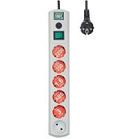 картинка сетевой фильтр most lrg, 1.6м, белый [lrg 6-1.6wt] от магазина Tovar-RF.ru