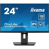 картинка lcd iiyama 23.8" xub2493hsu-b7 {ips 1920x1080 100hz 1ms 300cd hdmi displayport usb m/m pivot has} от магазина Tovar-RF.ru