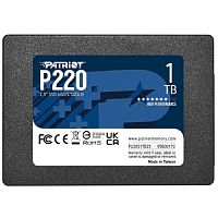 картинка ssd patriot 1tb p220s1tb25 p220 2.5" sata3 от магазина Tovar-RF.ru