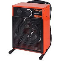 картинка тепловентилятор patriot pt-q 5 [633307215] {мощн. по ступеням 3.0/4.5 квт, 220в, шнур с промышленной вилкой и ответной частью, поток воздуха 420м3/час, вес 7кг} от магазина Tovar-RF.ru