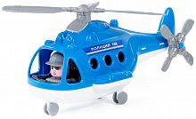 картинка игрушка полесье вертолёт - полиция альфа (в сеточке) 72405 от магазина Tovar-RF.ru