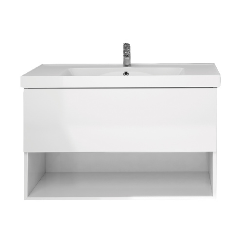 картинка Тумба PERFECTO, 70 см, подвесная, 1 ящик, push-to-open, белый глянец от магазина Tovar-RF.ru фото 10