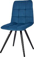картинка Стул обеденный POLINI Home Berlin SM, синий-черный (2 кор.) от магазина Tovar-RF.ru