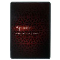 картинка apacer ssd panther as350x 128gb sata 2.5" 7mm, r560/w540 mb/s, iops 80k, mtbf 1,5m, 3d nand, retail (ap128gas350xr-1) от магазина Tovar-RF.ru