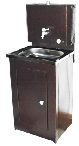 картинка Умывальник ВИХРЬ 74/4/11 Умывальник дачный КОМФОРТ, без подогрева, нержавеющая мойка, цвет медь от магазина Tovar-RF.ru