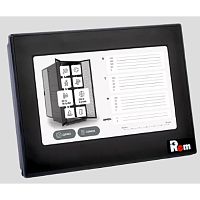 картинка rem hmi-дисплей 7” (сенсорная панель оператора), промышленный + uv фильтр r-htp-07p02 от магазина Tovar-RF.ru