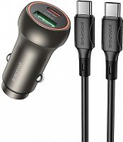 картинка азу borofone (6941991118685) bz32baa 1usb+1type-c 3.0a pd30w , gold от магазина Tovar-RF.ru