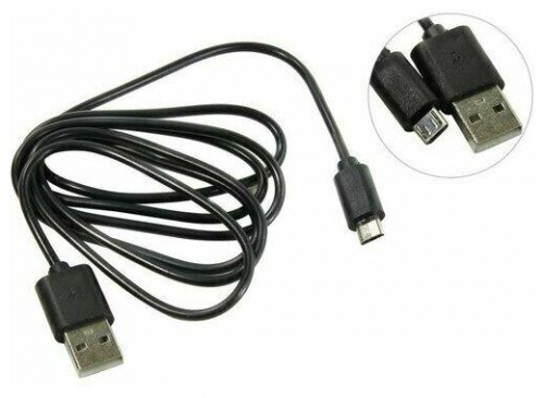 картинка кабель smartbuy (ik-12c black) usb - micro usb 1.0 м черный (5) от магазина Tovar-RF.ru