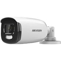 картинка камера видеонаблюдения аналоговая hikvision ds-2ce12hft-f28(2.8mm),  1944р,  2.8 мм,  белый от магазина Tovar-RF.ru