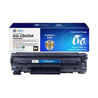 картинка картридж лазерный g&g gg-cb435a universal черный (2000стр.) для hp p1005/1006/1505/m1120/м1522/p1102/1214/m1132/1212nf/1217nfw/1218nfs/p1560/1566/1606/m1536dnf canon mf3010/4410/4412/4420n/ d520/530/5 от магазина Tovar-RF.ru