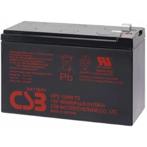 картинка csb батарея ups12460 f2 (12v, 9ah) магазин Tovar-RF.ru являющийся официальным дистрибьютором в России картинка csb батарея ups12460 f2 (12v, 9ah) от магазина Tovar-RF.ru