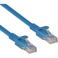 картинка exegate ex258680rus патч-корд utp-rj45-rj45-5e-3m-bl, utp, cat.5e, 3м, синий от магазина Tovar-RF.ru
