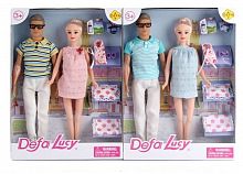 картинка игрушка no name кукла в наборе с аксессуарами (30,5 и 29 см)"будущие родители"(микс:2 вида) (в кор.) 8349d пп-00177539 от магазина Tovar-RF.ru
