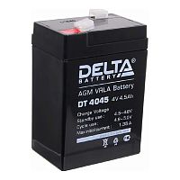 картинка delta dt 4045 (4,5 а\ч, 4в) свинцово- кислотный аккумулятор   от магазина Tovar-RF.ru