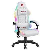 картинка Игровое кресло Core Белый,RGB,класс 4,PU DEFENDER (64048) от магазина Tovar-RF.ru