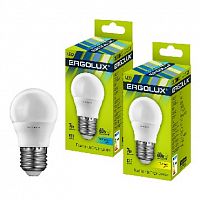 картинка Лампочка светодиодная ERGOLUX (12143) LED-G45-7W-E27-3K от магазина Tovar-RF.ru