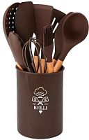 картинка Кухонные принадлежности KELLI KL-01121 шоколадный от магазина Tovar-RF.ru