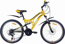 картинка велосипед pioneer forsage 24"/14" yellow-black-white pioneer forsage 24"/14" yellow-black-whiteот магазина Tovar-RF.ru