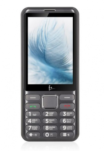 картинка телефон мобильный f+ s350 dark grey от магазина Tovar-RF.ru