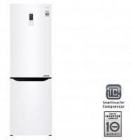 картинка холодильник lg ga-b419sqgl 302л. белый от магазина Tovar-RF.ru
