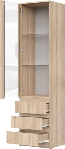 картинка Шкаф-витрина НК-МЕБЕЛЬ STERN шкаф-витрина ШКВ-1 Дуб Сонома 72678282 (2 кор.) НК-МЕБЕЛЬ STERN шкаф-витрина ШКВ-1 Дуб Сонома 72678282 (2 кор.) от магазина Tovar-RF.ru