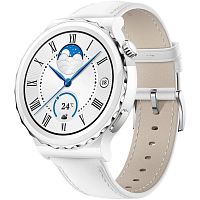 картинка huawei watch gt 3 pro frigga-b19 white leath от магазина Tovar-RF.ru