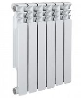 картинка радиатор биметаллический firenze bi 500/80 b20 6 секций 00-00011242 от магазина Tovar-RF.ru