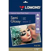 картинка LOMOND 1101305/1101301 Полуглянцевая фотобумага A4, 170г/м2, 20 л. от магазина Tovar-RF.ru