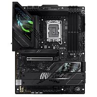 картинка asus rog strix z890-f gaming wifi  (socket 1851,atx, 4xddr5(192gb), 1xpcie 5.0x16/1xpcie 4.0x16/1xlan (2.5gbe), wi-fi, bt, 4xsata 6gb/s, 5xm.2, 2xthunderbolt 4 (usb-c), 2xtype-c, 10xusb 3.2, atx) от магазина Tovar-RF.ru