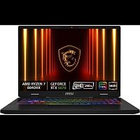 картинка msi crosshair a16 hx d8wgkg-078xru [9s7-15pl21-078] grey 16" {qhd+ ryzen 7 8840hx/ 32gb/ ssd1tb/rtx5070 8gb/dos} от магазина Tovar-RF.ru
