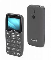 картинка телефон мобильный maxvi b110 grey от магазина Tovar-RF.ru