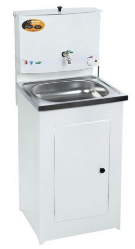 картинка Умывальник ВИХРЬ 74/4/1 Умывальник дачный ЛЮКС, с подогревом, нержавеющая мойка, цвет белый магазин Tovar-RF.ru являющийся официальным дистрибьютором в России картинка Умывальник ВИХРЬ 74/4/1 Умывальник дачный ЛЮКС, с подогревом, нержавеющая мойка, цвет белый от магазина Tovar-RF.ru