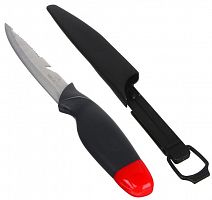картинка нож чингисхан нож нетонущий для рыбалки и туризма c ножнами, нерж.сталь 118-147от магазина Tovar-RF.ru
