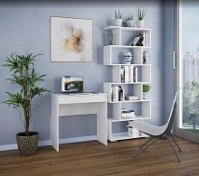 картинка мебель-комплекс найс стол письменный исп.1 белый ре/белый ре от магазина Tovar-RF.ru