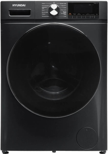 картинка стиральная машина hyundai wfd9403 кл.:b фронт. макс.:10кг (с сушкой) темно-серый инвертор hyundai wfd9403 10кг от магазина Tovar-RF.ru