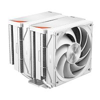 картинка кулер для процессора/ pccooler rz620 wh (260w, 4-pin pwm, 158mm, al/cu, 6x6mm, 2x120mm, 86.73cfm, 32dba, 1800rpm, s: 1851/1700/1200/115x, am5/am4, white) от магазина Tovar-RF.ru