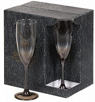 картинка Бокал для шампанского GLASSTAR Бокал для шампанского, 170 мл, 6 шт,Шоколад Омбре, RNСHO_1687_3 (413341) от магазина Tovar-RF.ru