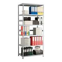 картинка Стеллаж MS 200/100х60/6 (Размеры внешние (ВхШхГ) 2000х1000х600 мм, 6 полок, с единой стойкой) [S24199166602] от магазина Tovar-RF.ru