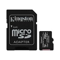 картинка micro securedigital 256gb kingston sdcs2/256gb {microsdxc class 10 uhs-i, sd adapter} от магазина Tovar-RF.ru