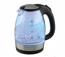 картинка чайник электрический scarlett sc-ek27g91 стекло/черный 1,7л от магазина Tovar-RF.ru