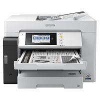 картинка epson м15180 (c11cj41408) {принтер/копир/сканер/факс, a3, 25 стр./мин. ч/б, wi-fi, ethernet rj-45, usb} от магазина Tovar-RF.ru