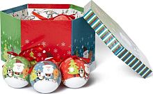 картинка Набор ёлочных шаров WINTER GLADE Набор ёлочных шаров папье-маше, 14 шт. 7514G247 от магазина Tovar-RF.ru