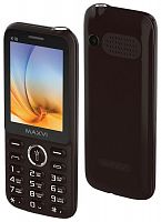картинка телефон мобильный maxvi k18 brown от магазина Tovar-RF.ru
