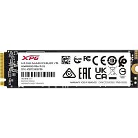 картинка a-data ssd xpg 4tb gammix s70 blade  pcie 4.0 x4 agammixs70b-4t-cs от магазина Tovar-RF.ru