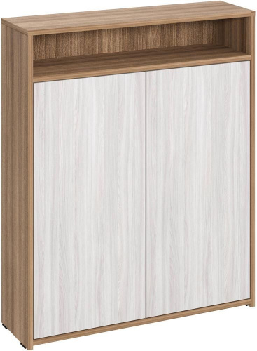 картинка Модульная мебель МЕБЕЛЬ-КОМПЛЕКС ЛАЙТ Тумба для обуви 2-х дверная с полками Шимо темный / Шимо светлый (1 кор.) МЕБЕЛЬ-КОМПЛЕКС ЛАЙТ Тумба для обуви 2-х дверная с полками Шимо темный / Шимо светлый (1 кор.) от магазина Tovar-RF.ru