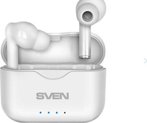 картинка tws наушники sven e-701bt белый магазин Tovar-RF.ru являющийся официальным дистрибьютором в России картинка tws наушники sven e-701bt белый от магазина Tovar-RF.ru