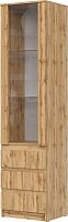 картинка Шкаф-витрина НК-МЕБЕЛЬ STERN шкаф-витрина ШКВ-1 Дуб Вотан 72678281 (2 кор.) от магазина Tovar-RF.ru