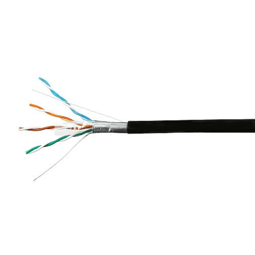 картинка skynet кабель ftp outdoor 4x2x0,51, медный, fluke test, кат.5e, однож., 100 м, box, черный [csp-ftp-4-cu-out/100] от магазина Tovar-RF.ru