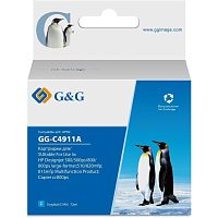 картинка картридж струйный g&g gg-c4911a голубой (72мл) для hp dj 500/800c от магазина Tovar-RF.ru